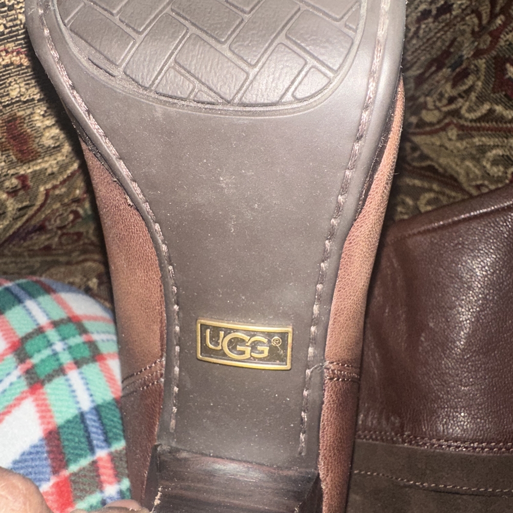 UGG Chocolate and Espresso Boots - Picture 3 of 3